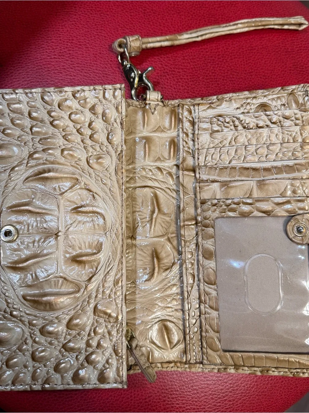 Brahmin clutch Wristlet wallet. She’s perfect.